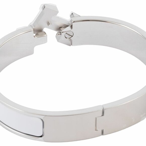 HERMES White Charm Bracelet - Picture 5 of 11